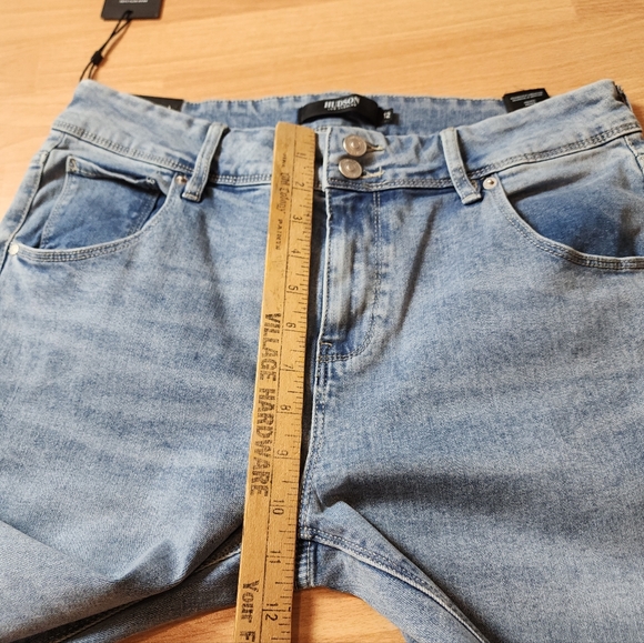 NWT Hudson Jeans Flap Pocket Stretch Denim Jeans Women's Size 12 28" Inseam - Picture 8 of 16